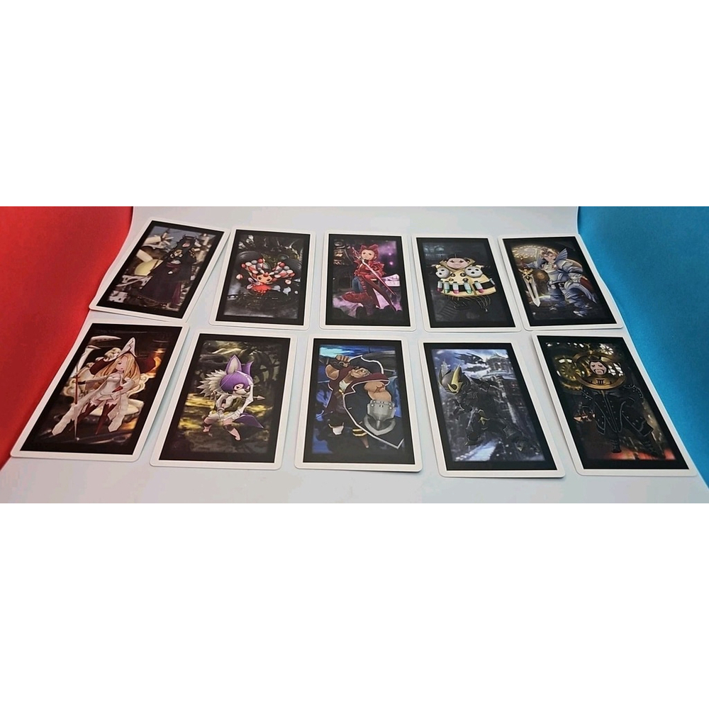 Bravely Default Collector's Edition AR Card Set (Nintendo 3DS, 2014) - Picture 8 of 11